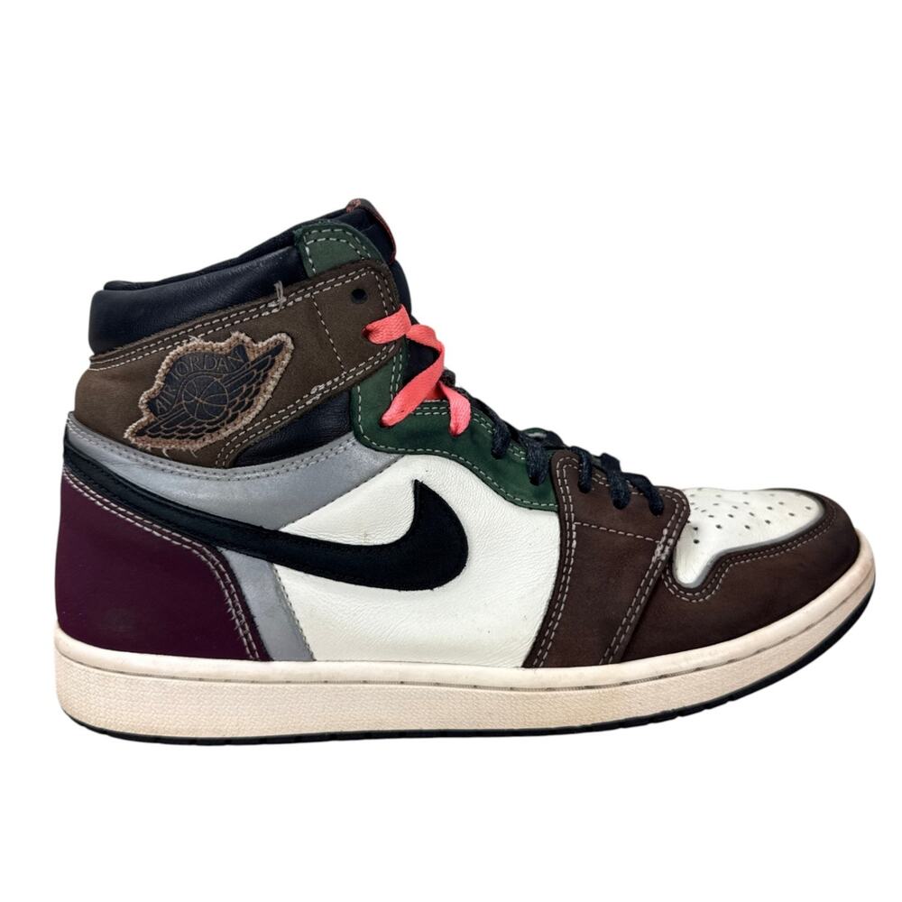 Nike Air Jordan 1 High OG Hand Crafted Size 10 Brown Green Multi DH3097-001